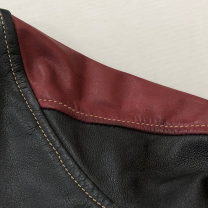 【現状渡し品】【メンズ】 RALEIGH ラリー COWLEATHER DOUBLE RIDER'S JACKET 牛革ダブル ライダース ジャケット アウター 145-260925-sa-06-teih サイズ：S カラー：レッド 万代Net店