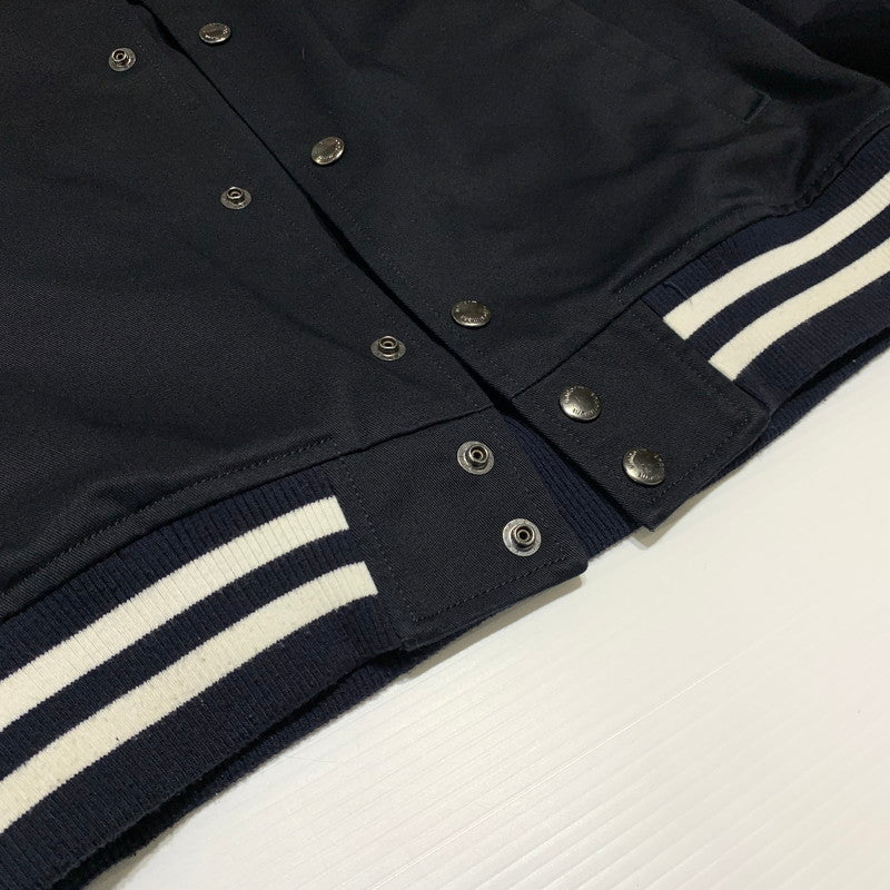 【中古品】【メンズ】 UNIFOAM EXEPERIMENT ユニフォーム エクスペリメント STADIUM BLOUSON UE-190000 スタジアム ブルゾン アウター スタジャン 142-260927-ko-17-teih サイズ：1 カラー：ネイビー 万代Net店