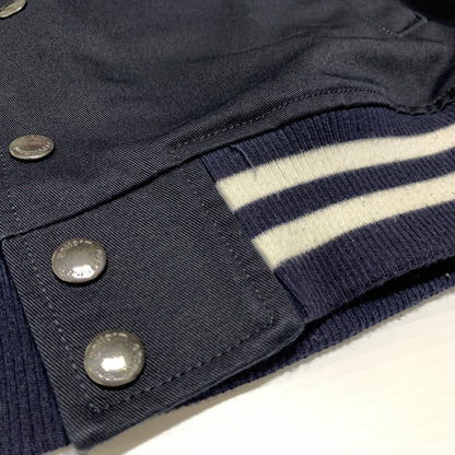 【中古品】【メンズ】 UNIFOAM EXEPERIMENT ユニフォーム エクスペリメント STADIUM BLOUSON UE-190000 スタジアム ブルゾン アウター スタジャン 142-260927-ko-17-teih サイズ：1 カラー：ネイビー 万代Net店