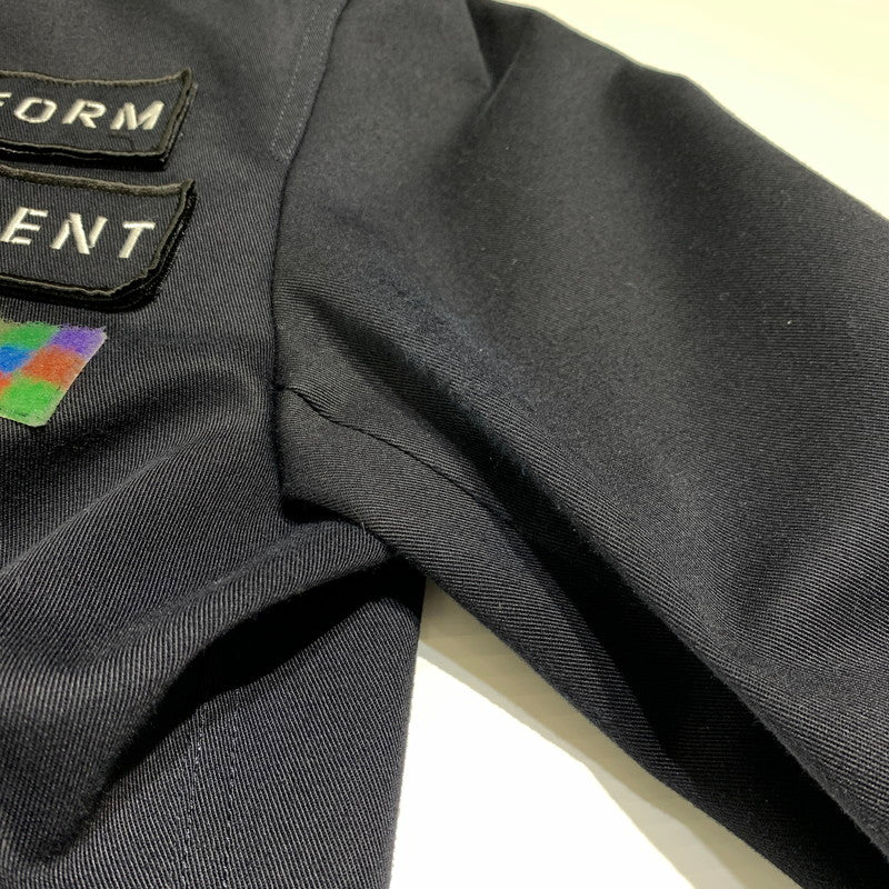 【中古品】【メンズ】 UNIFOAM EXEPERIMENT ユニフォーム エクスペリメント STADIUM BLOUSON UE-190000 スタジアム ブルゾン アウター スタジャン 142-260927-ko-17-teih サイズ：1 カラー：ネイビー 万代Net店