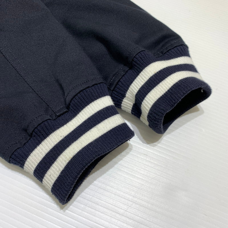 【中古品】【メンズ】 UNIFOAM EXEPERIMENT ユニフォーム エクスペリメント STADIUM BLOUSON UE-190000 スタジアム ブルゾン アウター スタジャン 142-260927-ko-17-teih サイズ：1 カラー：ネイビー 万代Net店