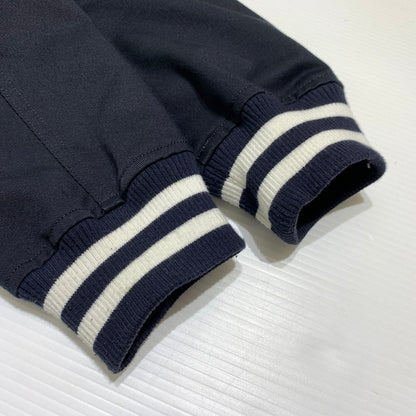 【中古品】【メンズ】 UNIFOAM EXEPERIMENT ユニフォーム エクスペリメント STADIUM BLOUSON UE-190000 スタジアム ブルゾン アウター スタジャン 142-260927-ko-17-teih サイズ：1 カラー：ネイビー 万代Net店