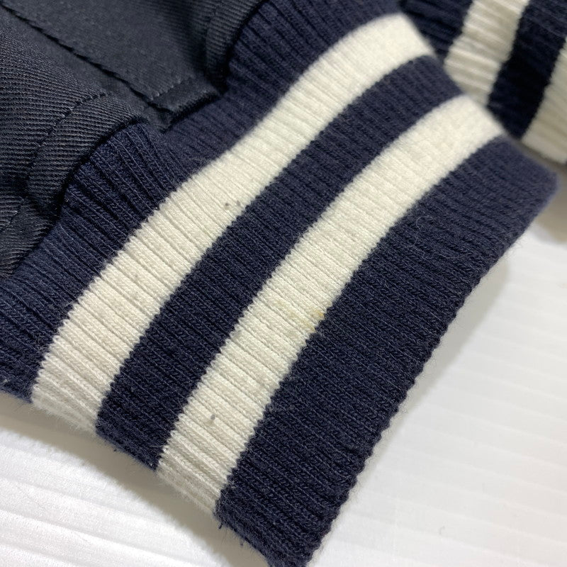 【中古品】【メンズ】 UNIFOAM EXEPERIMENT ユニフォーム エクスペリメント STADIUM BLOUSON UE-190000 スタジアム ブルゾン アウター スタジャン 142-260927-ko-17-teih サイズ：1 カラー：ネイビー 万代Net店