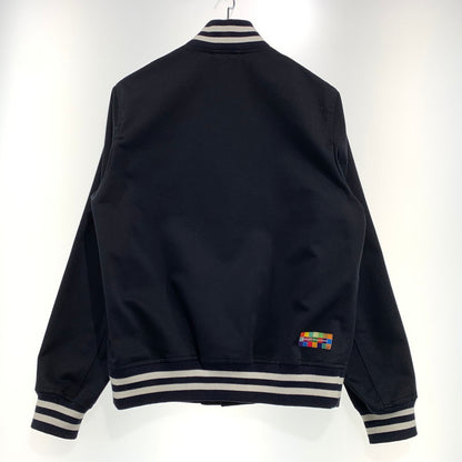 【中古品】【メンズ】 UNIFOAM EXEPERIMENT ユニフォーム エクスペリメント STADIUM BLOUSON UE-190000 スタジアム ブルゾン アウター スタジャン 142-260927-ko-17-teih サイズ：1 カラー：ネイビー 万代Net店