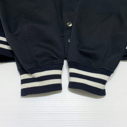 【中古品】【メンズ】 UNIFOAM EXEPERIMENT ユニフォーム エクスペリメント STADIUM BLOUSON UE-190000 スタジアム ブルゾン アウター スタジャン 142-260927-ko-17-teih サイズ：1 カラー：ネイビー 万代Net店