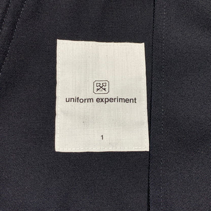 【中古品】【メンズ】 UNIFOAM EXEPERIMENT ユニフォーム エクスペリメント STADIUM BLOUSON UE-190000 スタジアム ブルゾン アウター スタジャン 142-260927-ko-17-teih サイズ：1 カラー：ネイビー 万代Net店