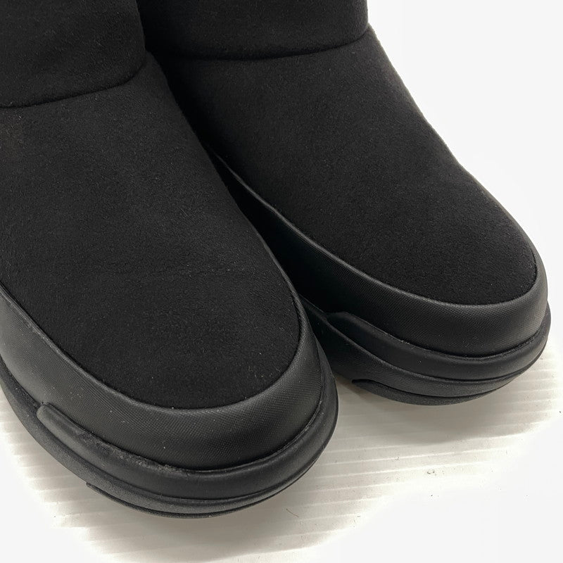 【中古品】【レディース】 DESCENTE デサント× JOURNAL STANDARD relume ジャーナルスタンダード レリューム 別注 FOR RELUME DTRACE UNC MID DU5FBT07UZ ディートレース ミッド スノーブーツ 靴 167-261014-yo-28-teih サイズ：24cm カラー：ブラック 万代Net店