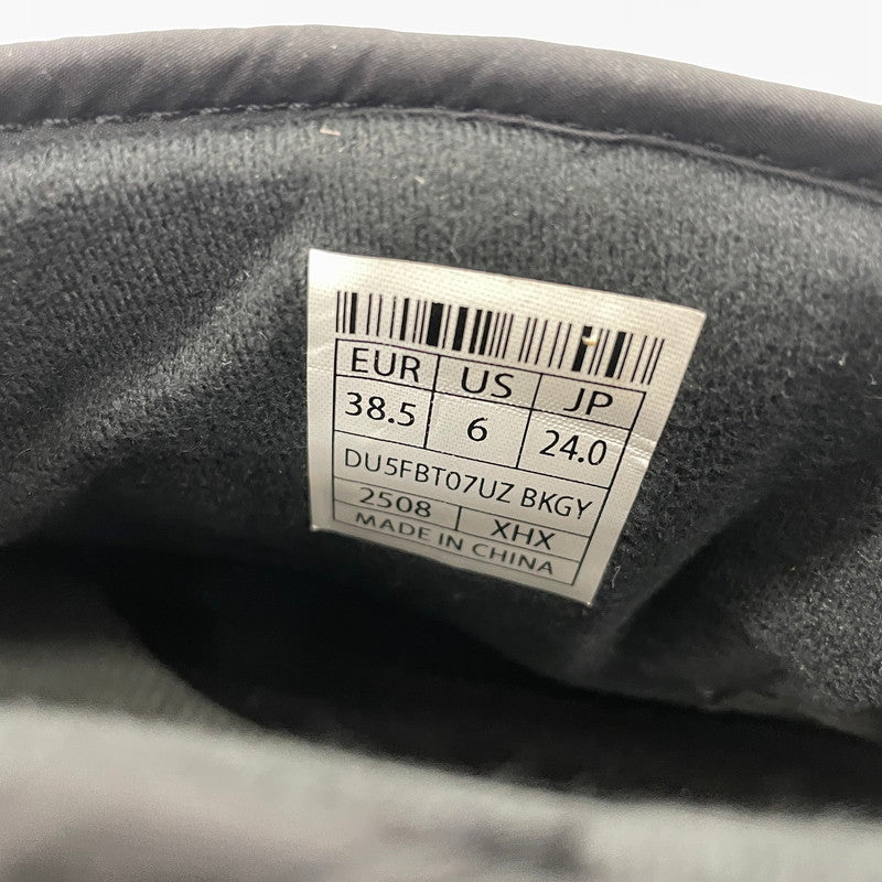 【中古品】【レディース】 DESCENTE デサント× JOURNAL STANDARD relume ジャーナルスタンダード レリューム 別注 FOR RELUME DTRACE UNC MID DU5FBT07UZ ディートレース ミッド スノーブーツ 靴 167-261014-yo-28-teih サイズ：24cm カラー：ブラック 万代Net店