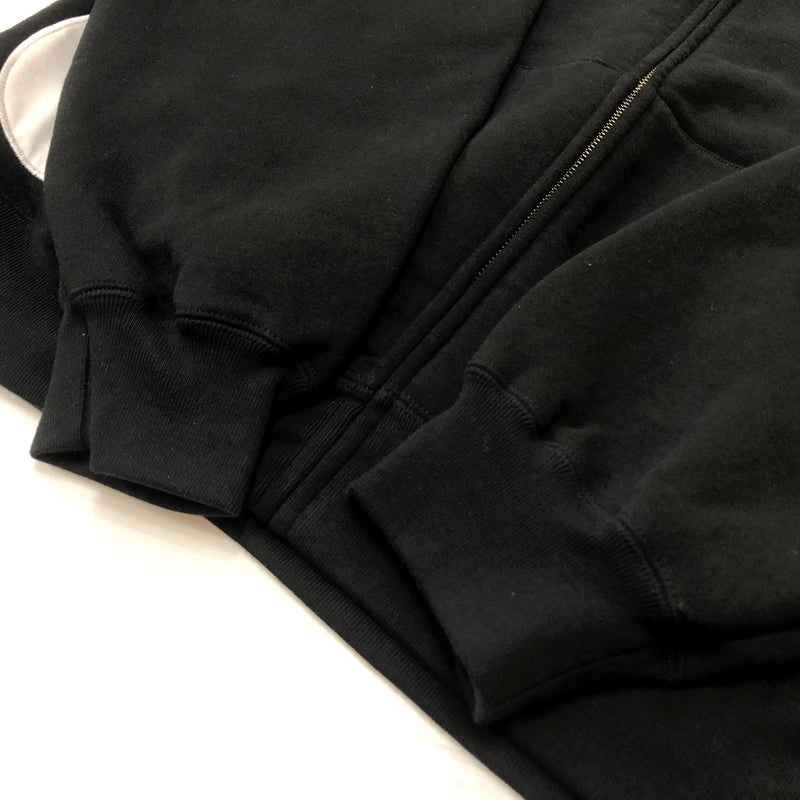 【中古品】【メンズ】 SUPREME シュプリーム 25SS BIG LOGO ZIP UP HOODED SWEATSHIRT "BLACK" 2025年春夏 ロゴ ジップ アップ フーディ スウェット シャツ プルーオーバーパーカー 149-260925-sa-11-teih サイズ：L カラー：ブラック 万代Net店