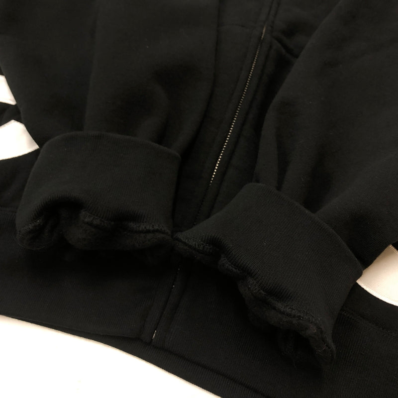 【中古品】【メンズ】 SUPREME シュプリーム 25SS BIG LOGO ZIP UP HOODED SWEATSHIRT "BLACK" 2025年春夏 ロゴ ジップ アップ フーディ スウェット シャツ プルーオーバーパーカー 149-260925-sa-11-teih サイズ：L カラー：ブラック 万代Net店