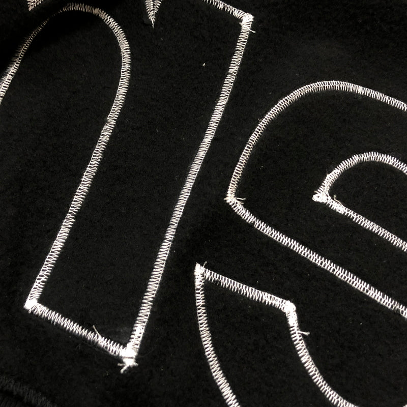【中古品】【メンズ】 SUPREME シュプリーム 25SS BIG LOGO ZIP UP HOODED SWEATSHIRT "BLACK" 2025年春夏 ロゴ ジップ アップ フーディ スウェット シャツ プルーオーバーパーカー 149-260925-sa-11-teih サイズ：L カラー：ブラック 万代Net店