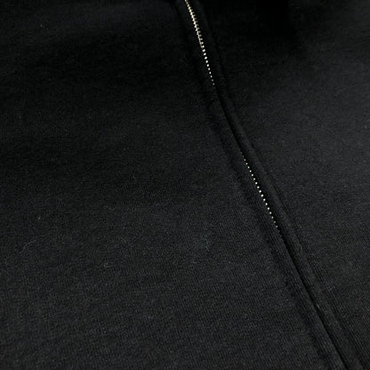 【中古品】【メンズ】 SUPREME シュプリーム 25SS BIG LOGO ZIP UP HOODED SWEATSHIRT "BLACK" 2025年春夏 ロゴ ジップ アップ フーディ スウェット シャツ プルーオーバーパーカー 149-260925-sa-11-teih サイズ：L カラー：ブラック 万代Net店