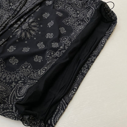 【中古品】【メンズ】 Supreme シュプリーム 26SS REFLECTIVE BANDANA ANORAK BLACK リフレクティブ バンダナ アノラック ブラック アウター 149-260928-ss-09-teih サイズ：L カラー：ブラック系 万代Net店