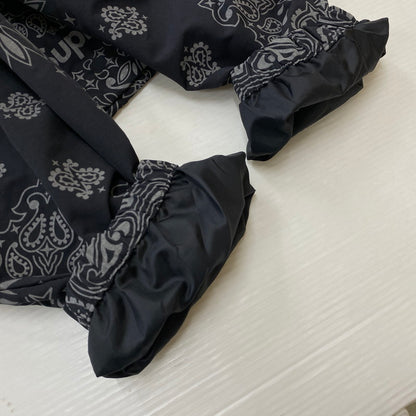 【中古品】【メンズ】 Supreme シュプリーム 26SS REFLECTIVE BANDANA ANORAK BLACK リフレクティブ バンダナ アノラック ブラック アウター 149-260928-ss-09-teih サイズ：L カラー：ブラック系 万代Net店