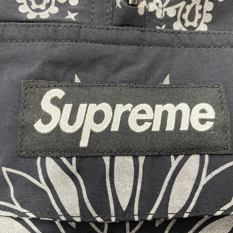 【中古品】【メンズ】 Supreme シュプリーム 26SS REFLECTIVE BANDANA ANORAK BLACK リフレクティブ バンダナ アノラック ブラック アウター 149-260928-ss-09-teih サイズ：L カラー：ブラック系 万代Net店