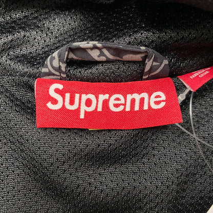 【中古品】【メンズ】 Supreme シュプリーム 26SS REFLECTIVE BANDANA ANORAK BLACK リフレクティブ バンダナ アノラック ブラック アウター 149-260928-ss-09-teih サイズ：L カラー：ブラック系 万代Net店