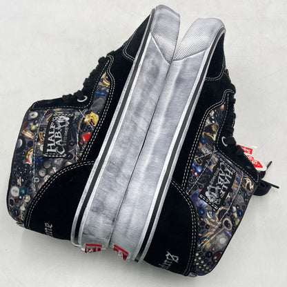 【中古美品】【メンズ】 SUPREME シュプリーム × MIKE KELLEY マイクケリー × VANS バンズ トリプルコラボ 26SS HALF CAB "BLACK" VN00112HBLU ハーフ キャブ スニーカー 靴 149-260926-yo-07-teih サイズ：27.5cm カラー：ブラック 万代Net店