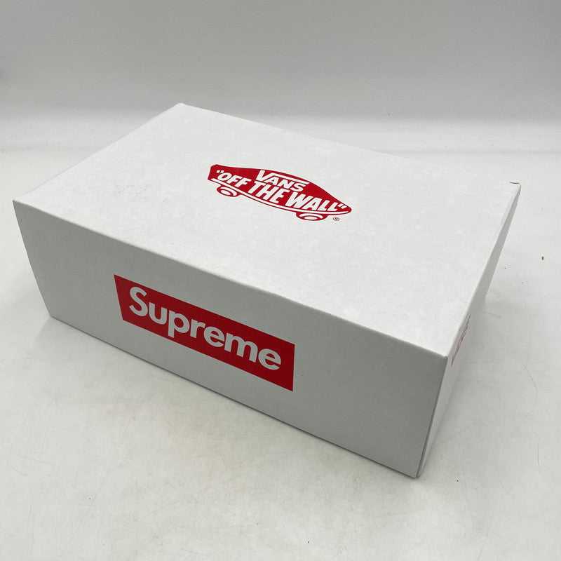 【中古美品】【メンズ】 SUPREME シュプリーム × MIKE KELLEY マイクケリー × VANS バンズ トリプルコラボ 26SS HALF CAB "BLACK" VN00112HBLU ハーフ キャブ スニーカー 靴 149-260926-yo-07-teih サイズ：27.5cm カラー：ブラック 万代Net店
