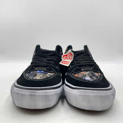 【中古美品】【メンズ】 SUPREME シュプリーム × MIKE KELLEY マイクケリー × VANS バンズ トリプルコラボ 26SS HALF CAB "BLACK" VN00112HBLU ハーフ キャブ スニーカー 靴 149-260926-yo-07-teih サイズ：27.5cm カラー：ブラック 万代Net店