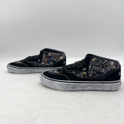 【中古美品】【メンズ】 SUPREME シュプリーム × MIKE KELLEY マイクケリー × VANS バンズ トリプルコラボ 26SS HALF CAB "BLACK" VN00112HBLU ハーフ キャブ スニーカー 靴 149-260926-yo-07-teih サイズ：27.5cm カラー：ブラック 万代Net店