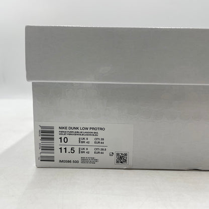 【中古品】【メンズ】 KOBE BRYANT コービー・ブライアント× NIKE ナイキ 別注コラボ DUNK LOW PROTRO DRAFT PACK "CHARLOTT" IM0586-500 ダンクロー プロトロ スニーカー 靴 160-260926-yo-10-teih サイズ：28.5cm カラー：パープル 万代Net店
