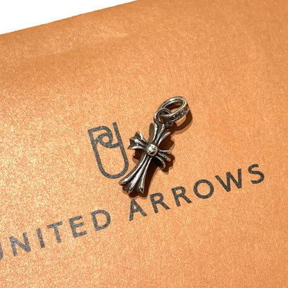 【中古品】【メンズ】 CHROME HEARTS クロムハーツ CH BBY FAT CHARM クロス ベイビー ファット チャーム アクセサリー ペンダントトップ 925 190-261027-ko-05-teih カラー：シルバー 万代Net店