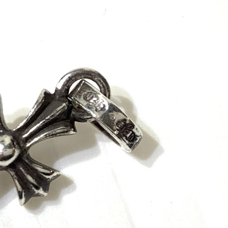 【中古品】【メンズ】 CHROME HEARTS クロムハーツ CH BBY FAT CHARM クロス ベイビー ファット チャーム アクセサリー ペンダントトップ 925 190-261027-ko-05-teih カラー：シルバー 万代Net店