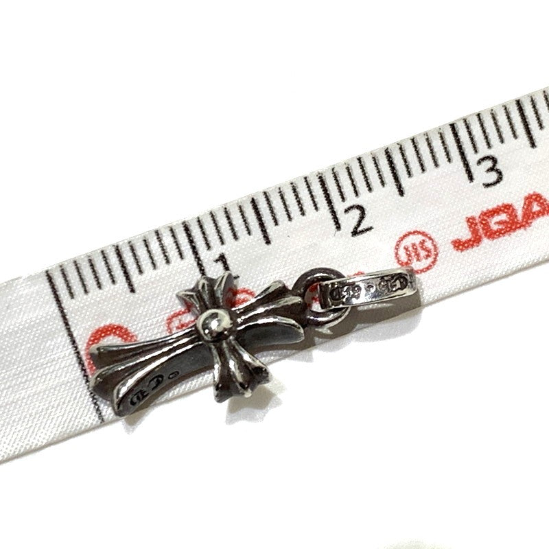 【中古品】【メンズ】 CHROME HEARTS クロムハーツ CH BBY FAT CHARM クロス ベイビー ファット チャーム アクセサリー ペンダントトップ 925 190-261027-ko-05-teih カラー：シルバー 万代Net店