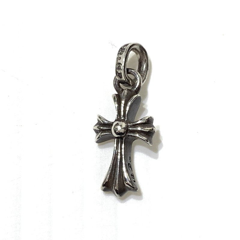 【中古品】【メンズ】 CHROME HEARTS クロムハーツ CH BBY FAT CHARM クロス ベイビー ファット チャーム アクセサリー ペンダントトップ 925 190-261027-ko-05-teih カラー：シルバー 万代Net店