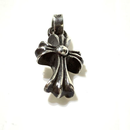 【中古品】【メンズ】 CHROME HEARTS クロムハーツ CH BBY FAT CHARM クロス ベイビー ファット チャーム アクセサリー ペンダントトップ 925 190-261027-ko-05-teih カラー：シルバー 万代Net店