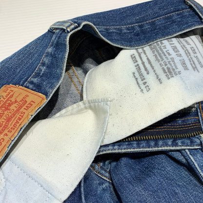 【現状渡し品】【メンズ】 Levi’s リーバイス 502XX DENIM PANTS デニムパンツ ボトムス ジーンズ ボタン裏刻印 J22 復刻 156-260927-ko-28-teih サイズ：W30L33 カラー：インディゴ 万代Net店