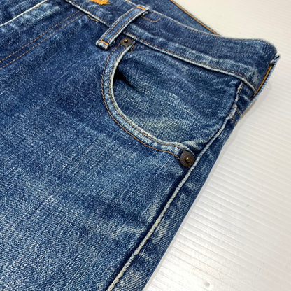 【現状渡し品】【メンズ】 Levi’s リーバイス 502XX DENIM PANTS デニムパンツ ボトムス ジーンズ ボタン裏刻印 J22 復刻 156-260927-ko-28-teih サイズ：W30L33 カラー：インディゴ 万代Net店
