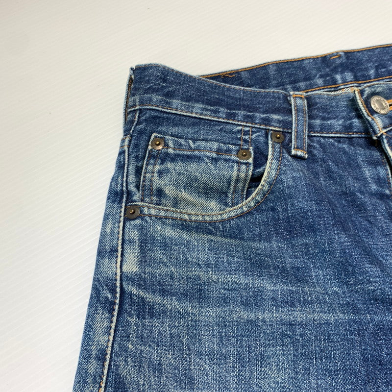【現状渡し品】【メンズ】 Levi’s リーバイス 502XX DENIM PANTS デニムパンツ ボトムス ジーンズ ボタン裏刻印 J22 復刻 156-260927-ko-28-teih サイズ：W30L33 カラー：インディゴ 万代Net店