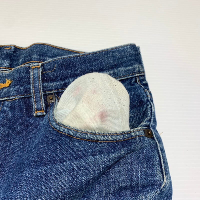 【現状渡し品】【メンズ】 Levi’s リーバイス 502XX DENIM PANTS デニムパンツ ボトムス ジーンズ ボタン裏刻印 J22 復刻 156-260927-ko-28-teih サイズ：W30L33 カラー：インディゴ 万代Net店