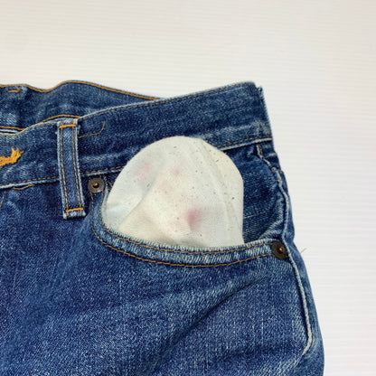 【現状渡し品】【メンズ】 Levi’s リーバイス 502XX DENIM PANTS デニムパンツ ボトムス ジーンズ ボタン裏刻印 J22 復刻 156-260927-ko-28-teih サイズ：W30L33 カラー：インディゴ 万代Net店