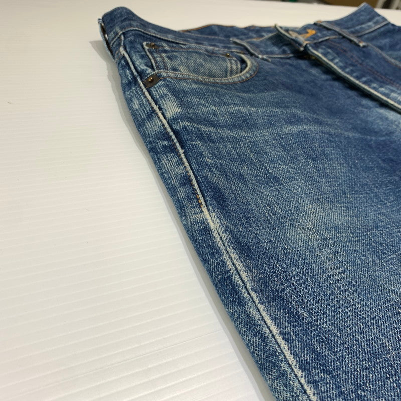 【現状渡し品】【メンズ】 Levi’s リーバイス 502XX DENIM PANTS デニムパンツ ボトムス ジーンズ ボタン裏刻印 J22 復刻 156-260927-ko-28-teih サイズ：W30L33 カラー：インディゴ 万代Net店