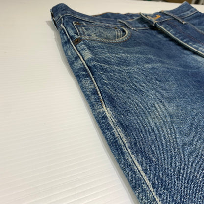 【現状渡し品】【メンズ】 Levi’s リーバイス 502XX DENIM PANTS デニムパンツ ボトムス ジーンズ ボタン裏刻印 J22 復刻 156-260927-ko-28-teih サイズ：W30L33 カラー：インディゴ 万代Net店