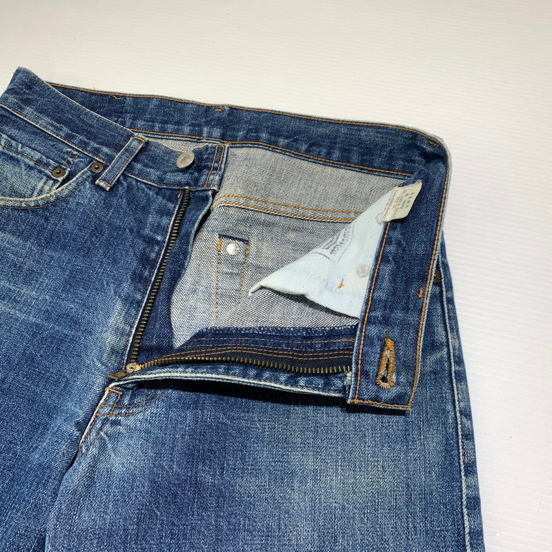 【現状渡し品】【メンズ】 Levi’s リーバイス 502XX DENIM PANTS デニムパンツ ボトムス ジーンズ ボタン裏刻印 J22 復刻 156-260927-ko-28-teih サイズ：W30L33 カラー：インディゴ 万代Net店
