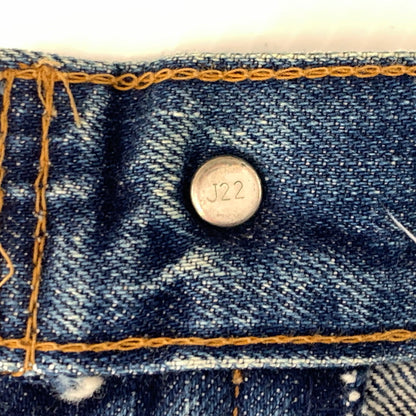 【現状渡し品】【メンズ】 Levi’s リーバイス 502XX DENIM PANTS デニムパンツ ボトムス ジーンズ ボタン裏刻印 J22 復刻 156-260927-ko-28-teih サイズ：W30L33 カラー：インディゴ 万代Net店