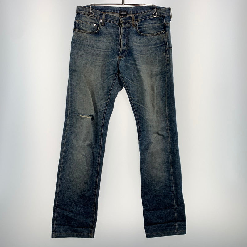 【現状渡し品】【メンズ】 DIOR HOMME ディオール・オム WASHED DENIM PANTS ウォッシュド デニムパンツ ボトムス ジーンズ 152-260927-ko-27-teih サイズ：30 カラー：インディゴ 万代Net店