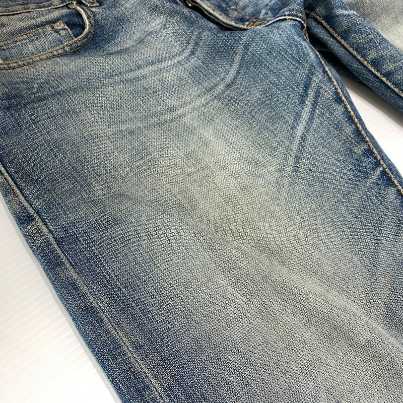 【現状渡し品】【メンズ】 DIOR HOMME ディオール・オム WASHED DENIM PANTS ウォッシュド デニムパンツ ボトムス ジーンズ 152-260927-ko-27-teih サイズ：30 カラー：インディゴ 万代Net店