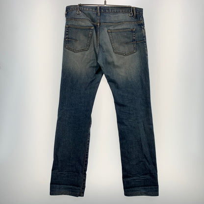 【現状渡し品】【メンズ】 DIOR HOMME ディオール・オム WASHED DENIM PANTS ウォッシュド デニムパンツ ボトムス ジーンズ 152-260927-ko-27-teih サイズ：30 カラー：インディゴ 万代Net店