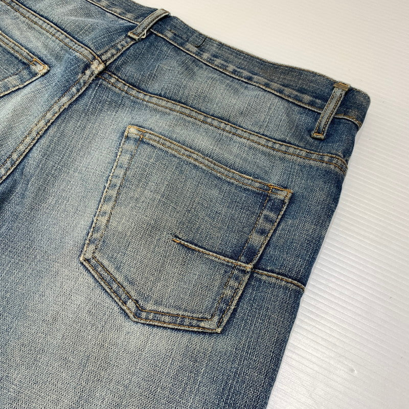 【現状渡し品】【メンズ】 DIOR HOMME ディオール・オム WASHED DENIM PANTS ウォッシュド デニムパンツ ボトムス ジーンズ 152-260927-ko-27-teih サイズ：30 カラー：インディゴ 万代Net店