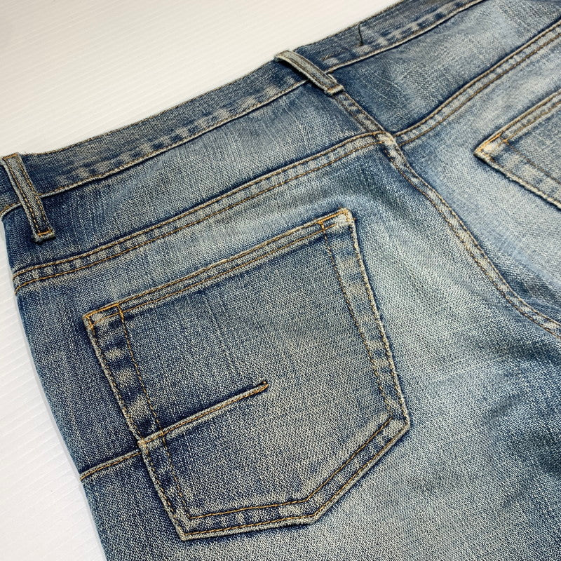 【現状渡し品】【メンズ】 DIOR HOMME ディオール・オム WASHED DENIM PANTS ウォッシュド デニムパンツ ボトムス ジーンズ 152-260927-ko-27-teih サイズ：30 カラー：インディゴ 万代Net店