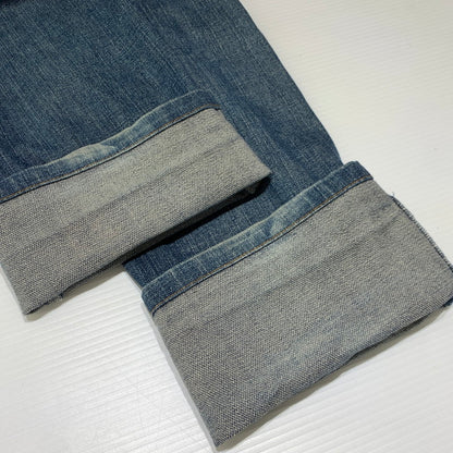 【現状渡し品】【メンズ】 DIOR HOMME ディオール・オム WASHED DENIM PANTS ウォッシュド デニムパンツ ボトムス ジーンズ 152-260927-ko-27-teih サイズ：30 カラー：インディゴ 万代Net店