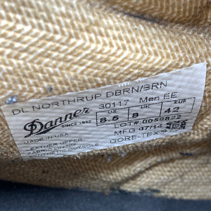 【中古品】【メンズ】 DANNER ダナー DL NORTHRUP BOOTS 30117 ノースラップ ブーツ 靴 アウトドアブーツ ゴアテックス 164-261002-ko-02-teih サイズ：UK8 カラー：ブラウン 万代Net店