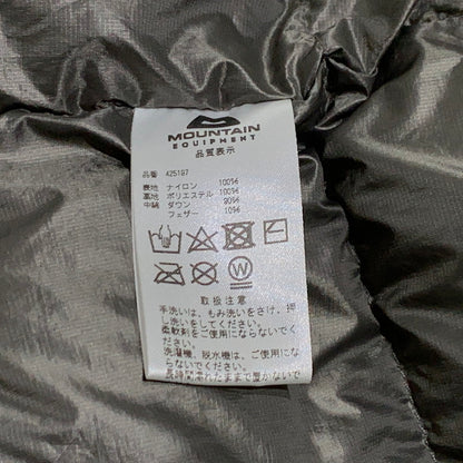 【中古品】【メンズ】 MOUNTAIN EQUIPMENT マウンテンイクイップメント RETRO REDLINE DUVET 425197 レトロ レッドライン デュベ ダウンジャケット アウター 144-260927-ko-21-teih サイズ：S カラー：ブラック 万代Net店