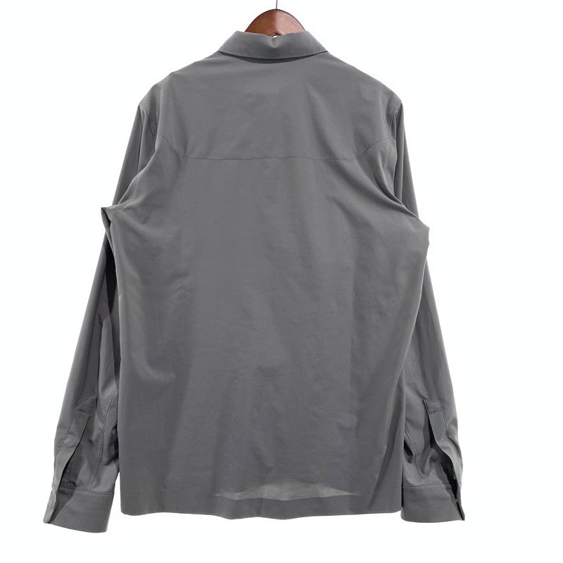 【中古品】【メンズ】 ARC'TERYX アークテリクス SKYLINE L/S SHIRT X000010620 スカイライン ロングスリーブ シャツ 長袖 トップス 144-260927-ko-22-teih サイズ：M カラー：グレー 万代Net店