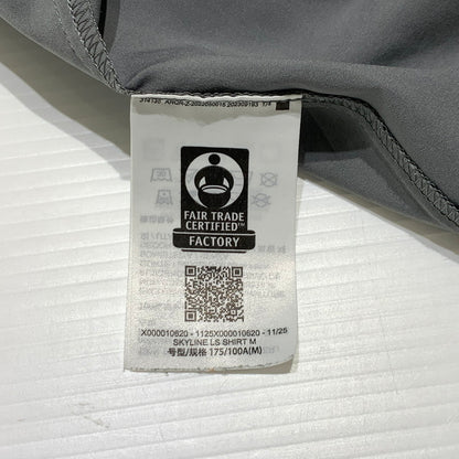 【中古品】【メンズ】 ARC'TERYX アークテリクス SKYLINE L/S SHIRT X000010620 スカイライン ロングスリーブ シャツ 長袖 トップス 144-260927-ko-22-teih サイズ：M カラー：グレー 万代Net店