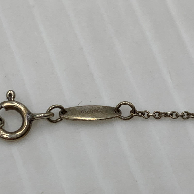 【中古品】【レディース】 TIFFANY&CO. ティファニー DOUBLE OPEN HEART ダブル オープンハート アクセサリー ネックレス Ag925 182-260926-ko-16-teih カラー：シルバー 万代Net店